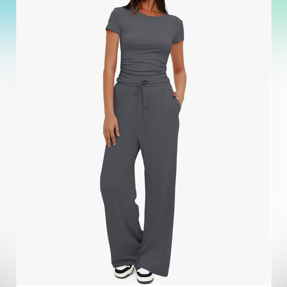 women’s two piece lounge set